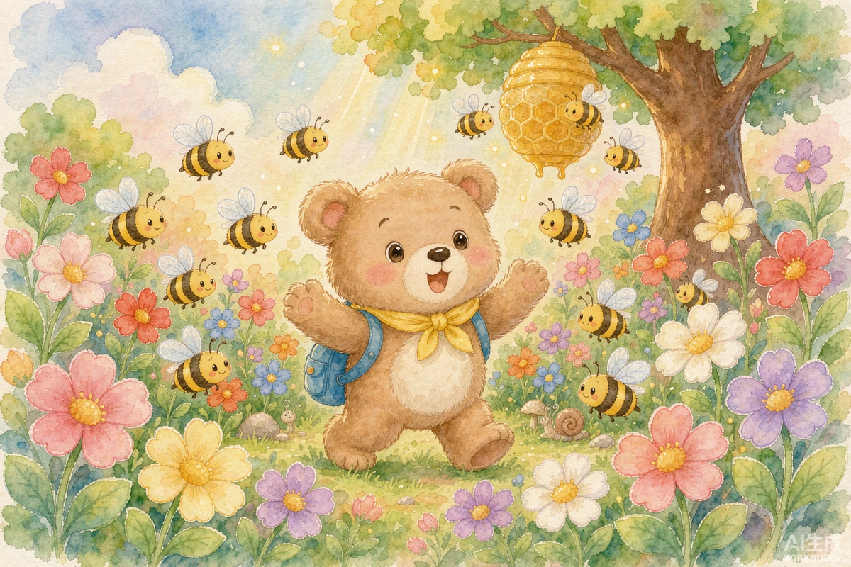 神奇的蜂蜜花园